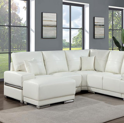 ALTHEA Sectional, White - The Mattress Center (Fresno,CA)