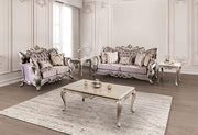 Albacete Sofa Campage & Walnut - The Mattress Center (Fresno,CA)