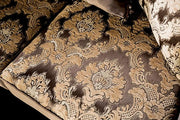 Albacete Sofa Campage & Walnut - The Mattress Center (Fresno,CA)