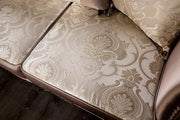 Albacete Sofa Campage & Walnut - The Mattress Center (Fresno,CA)