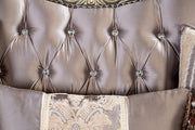 Albacete Sofa Campage & Walnut - The Mattress Center (Fresno,CA)
