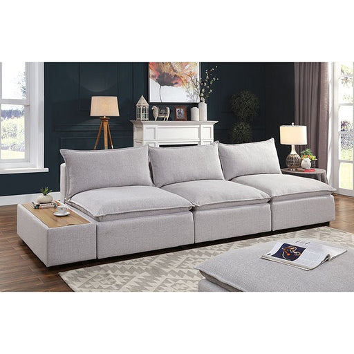 Arlene Sofa White - The Mattress Center (Fresno,CA)