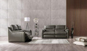 ALTAMURA Power Sofa, Gray & Beige - The Mattress Center (Fresno,CA)