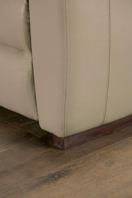 ALTAMURA Power Sofa, Gray & Beige - The Mattress Center (Fresno,CA)