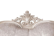 Acapulco White & Espresso Sofa - The Mattress Center (Fresno,CA)