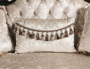Acapulco White & Espresso Sofa - The Mattress Center (Fresno,CA)