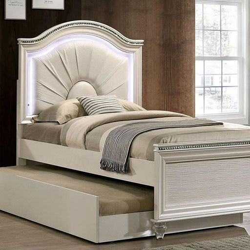 ALLIE Twin & Full Rose Gold Bed - The Mattress Center (Fresno,CA)