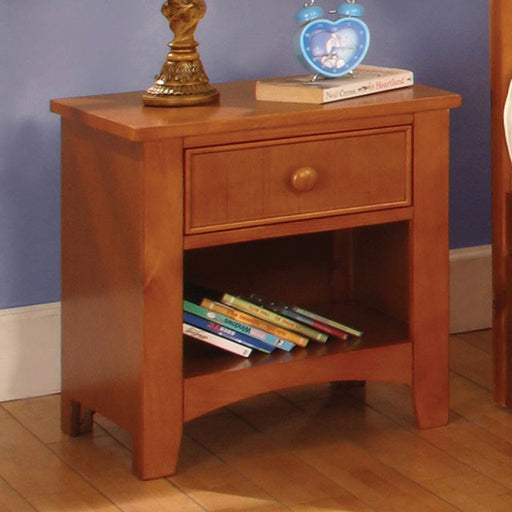 Omnus Oak Night Stand - The Mattress Center (Fresno,CA)