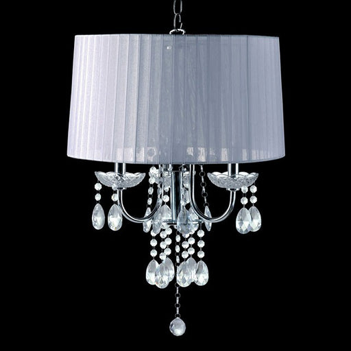 Jada White Ceiling Lamp - The Mattress Center (Fresno,CA)